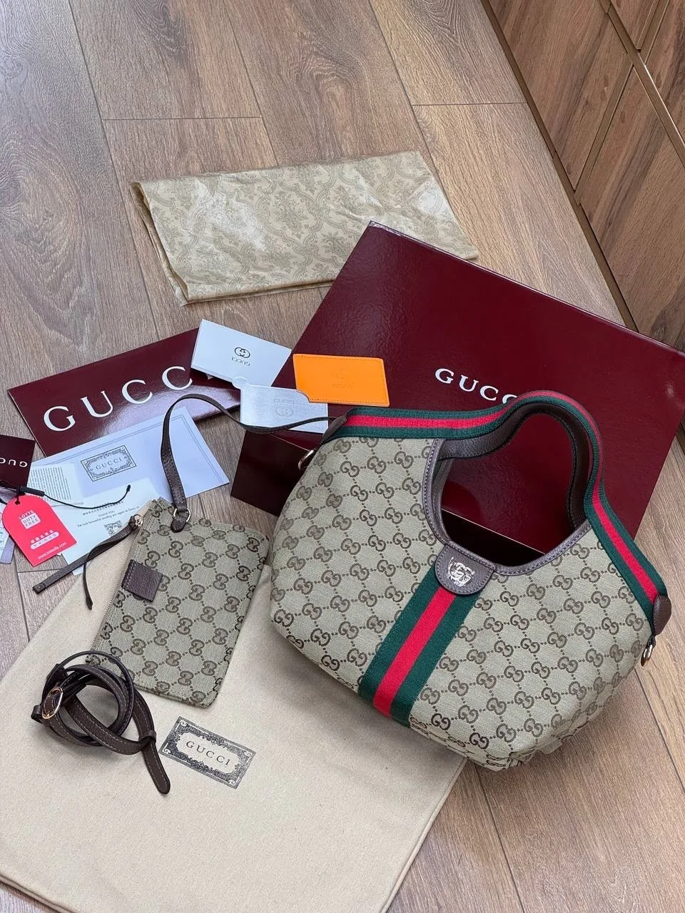 Сумка Tote bag Gucci — фото 2