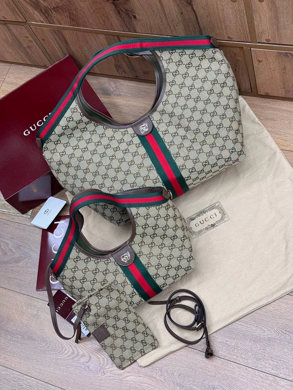 Сумка Tote bag Gucci — фото 3