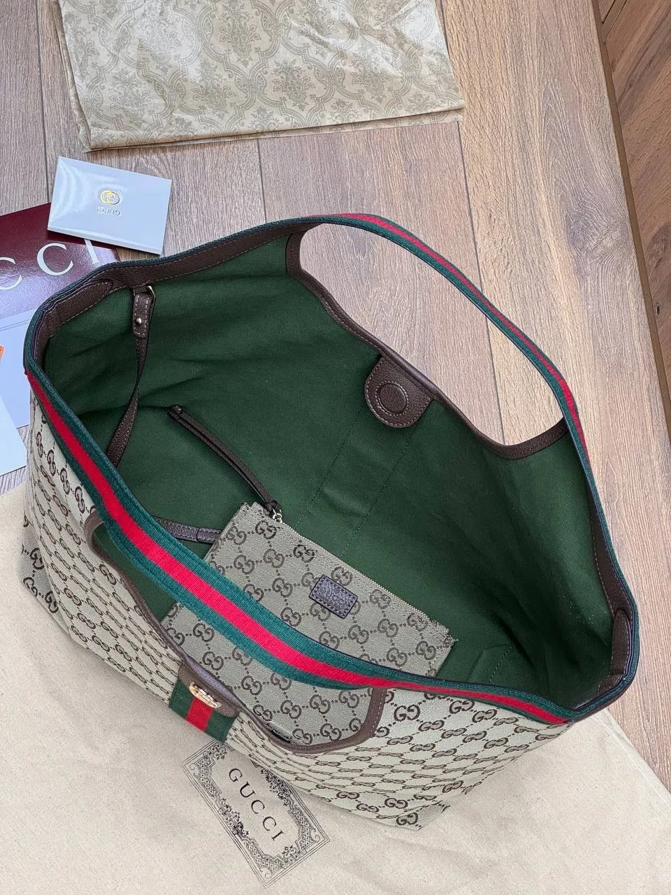 Сумка Tote bag Gucci — фото 6