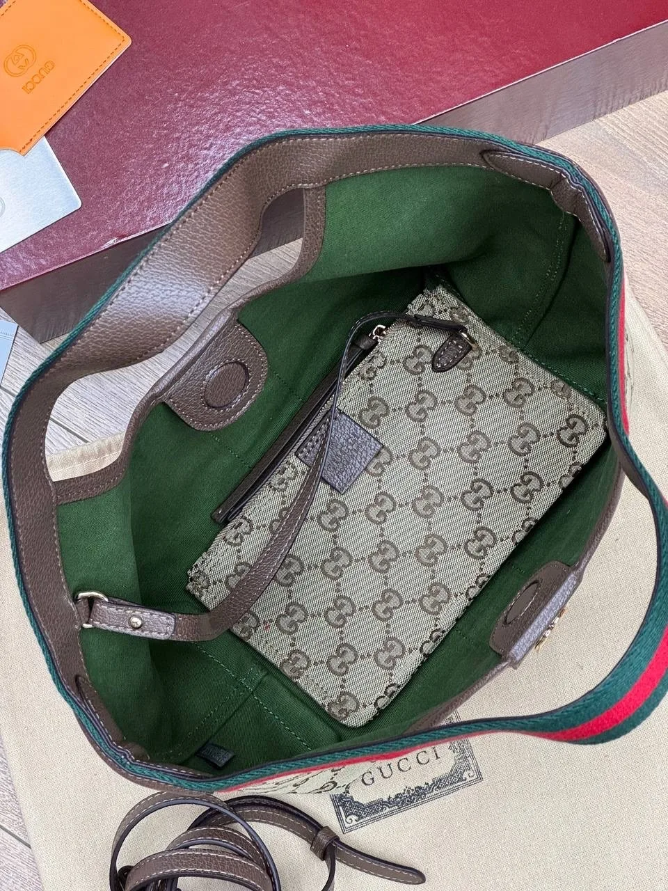 Сумка Tote bag Gucci — фото 7