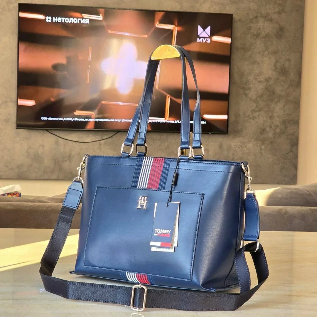 Сумка TOMMY HILFIGER из экокожи люкс — фото 2