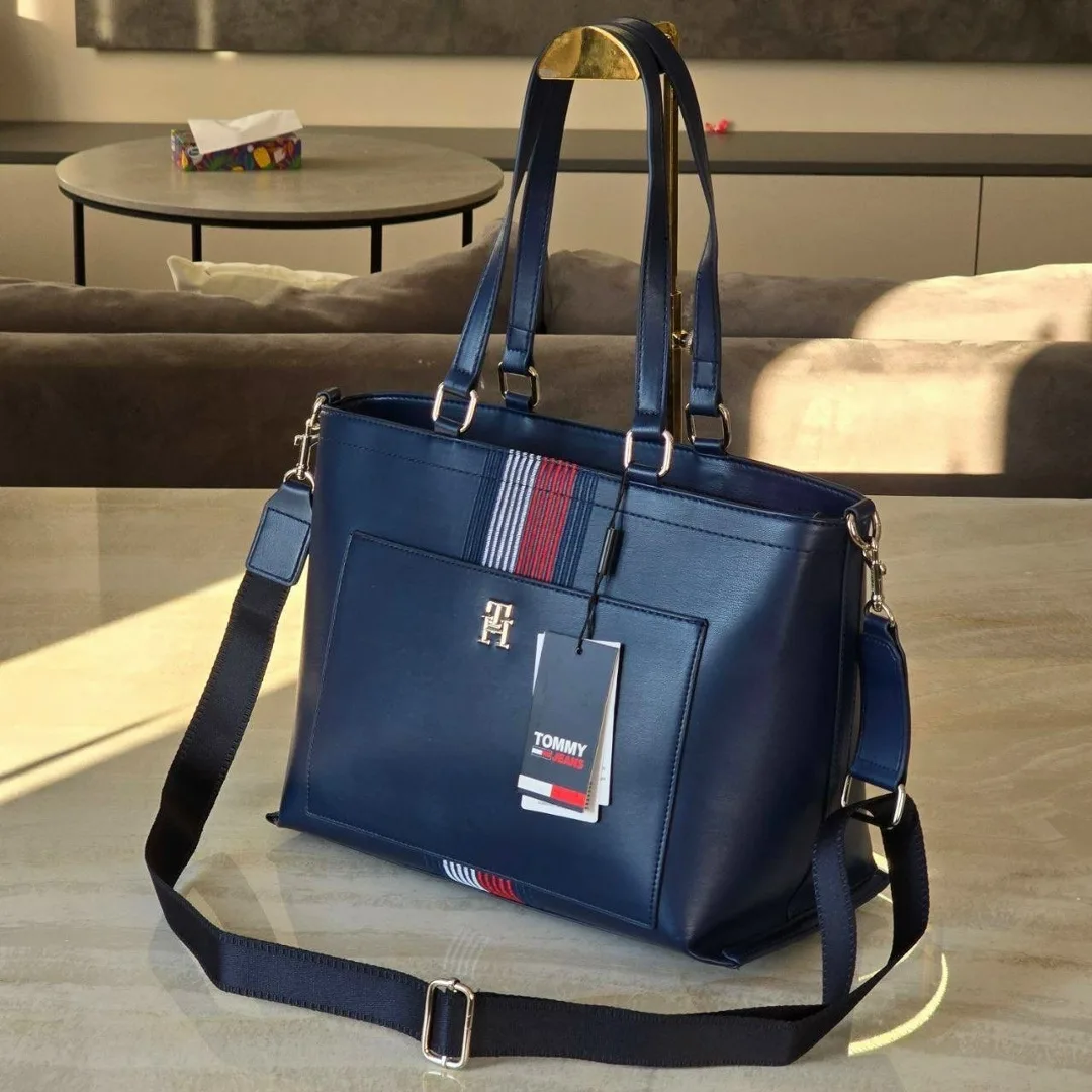 Сумка TOMMY HILFIGER из экокожи люкс — фото 8