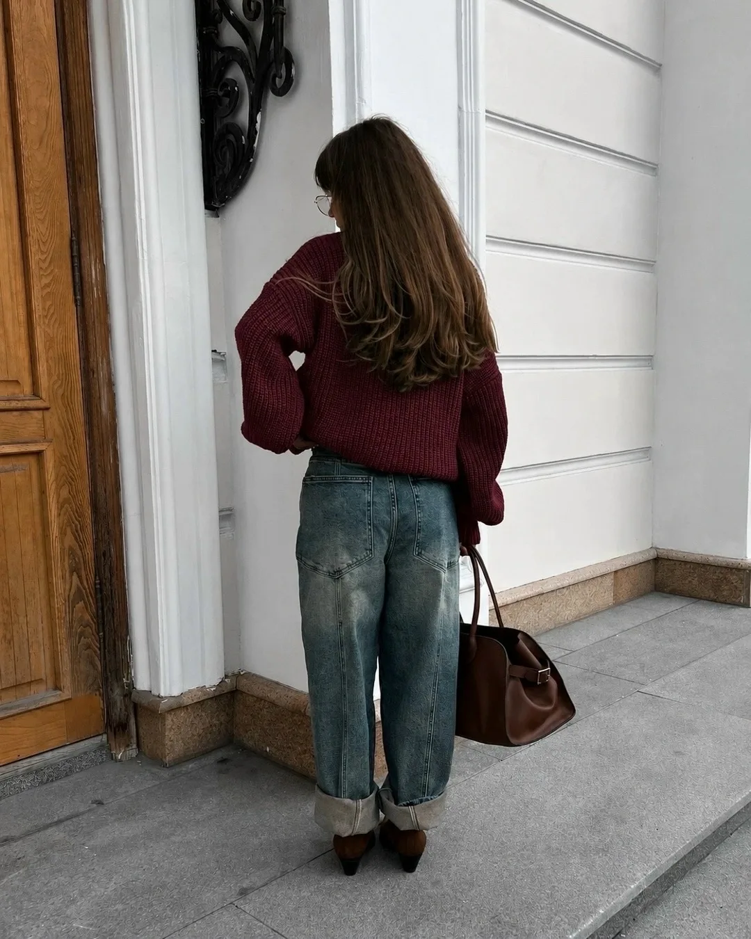 Угги, джинс — фото 11