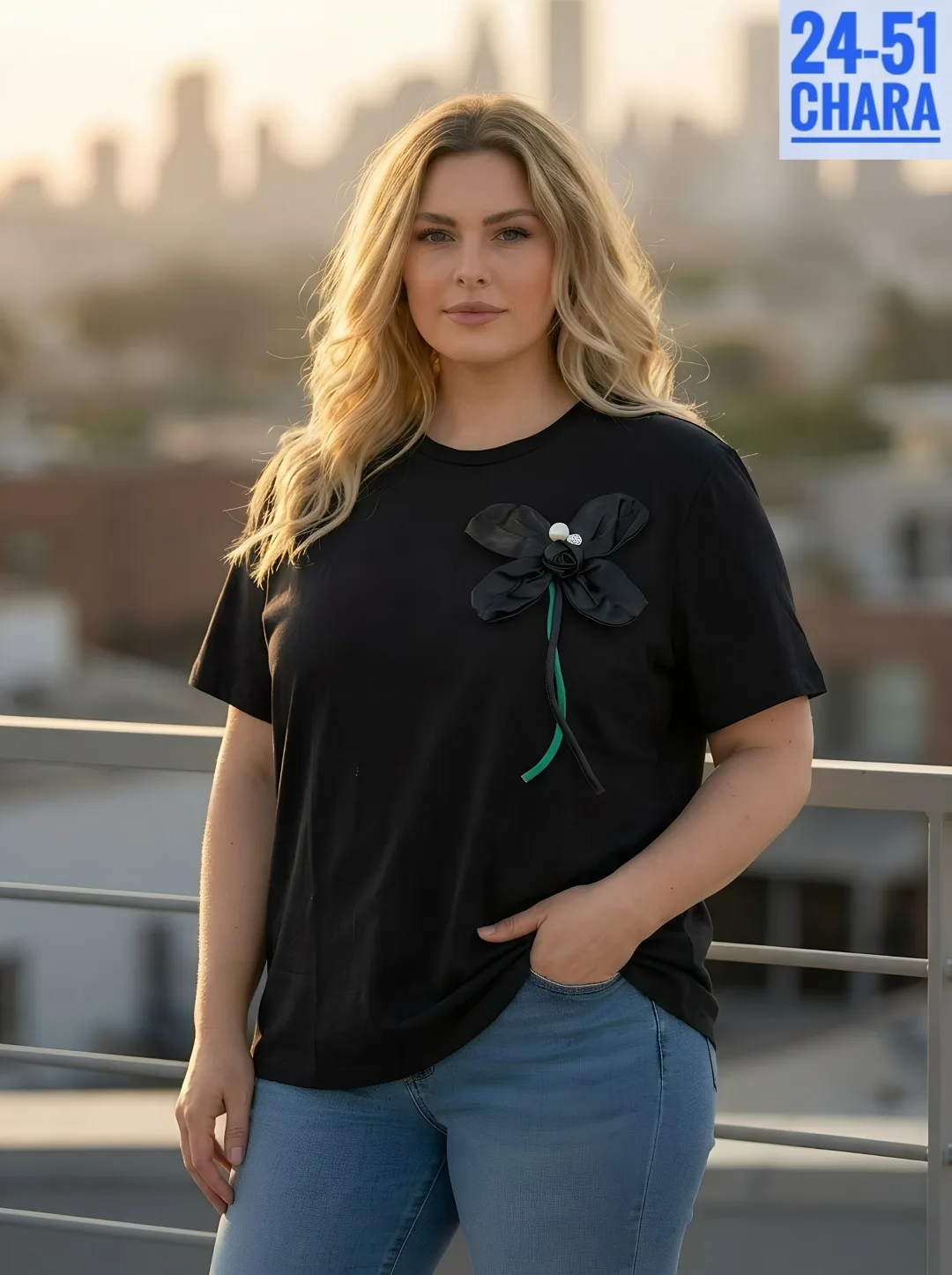 Футболка хлопок оверсайз — фото 2