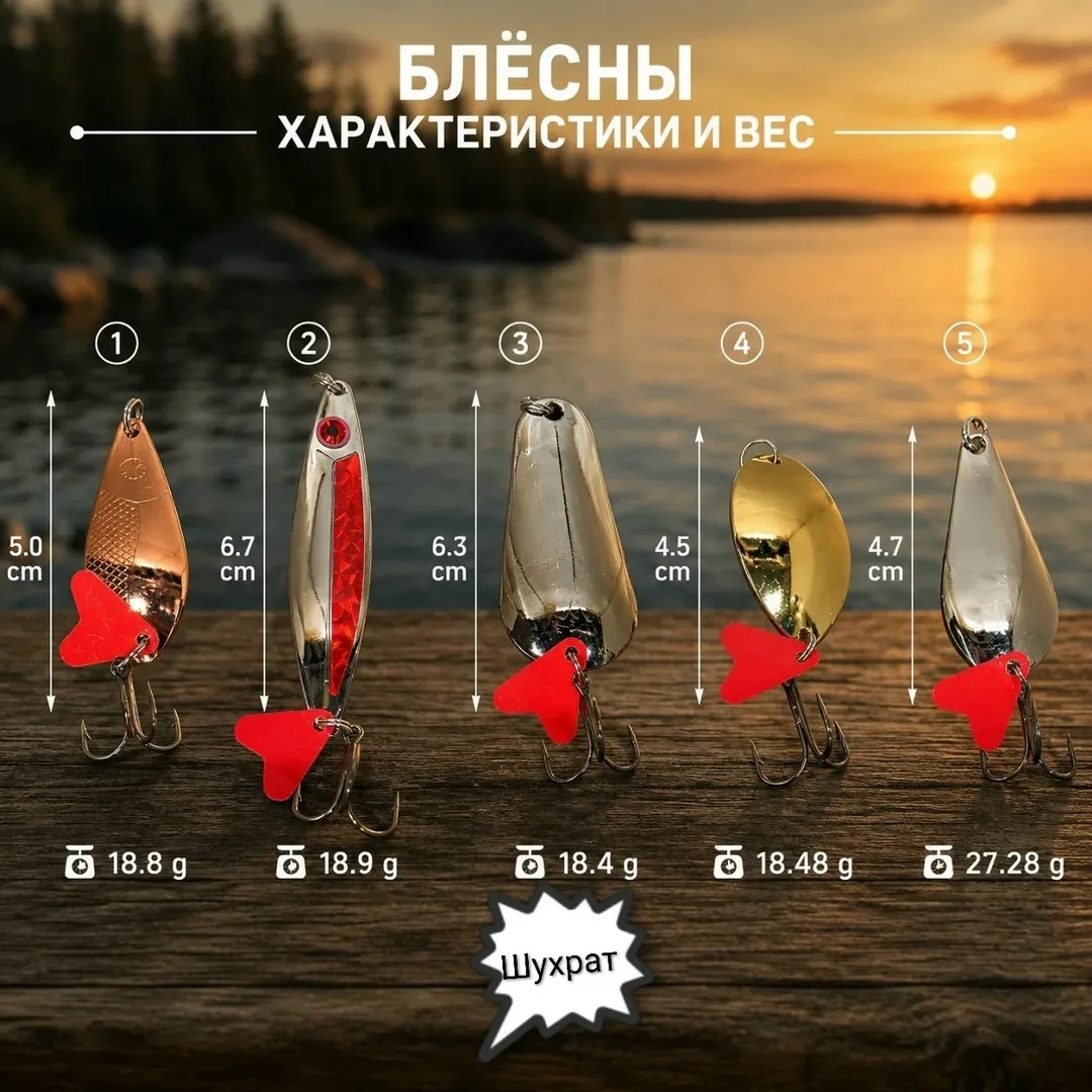 Блесна набор — фото 3
