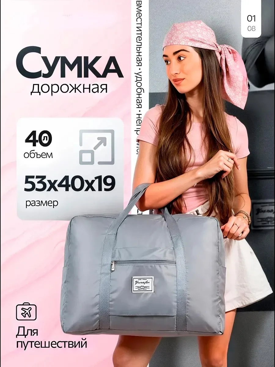 Сумка дорожная ручная кладь для путешествий 250 — фото 1