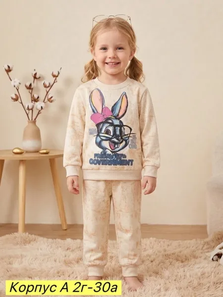 Костюм двойка из двухнитки — фото 9