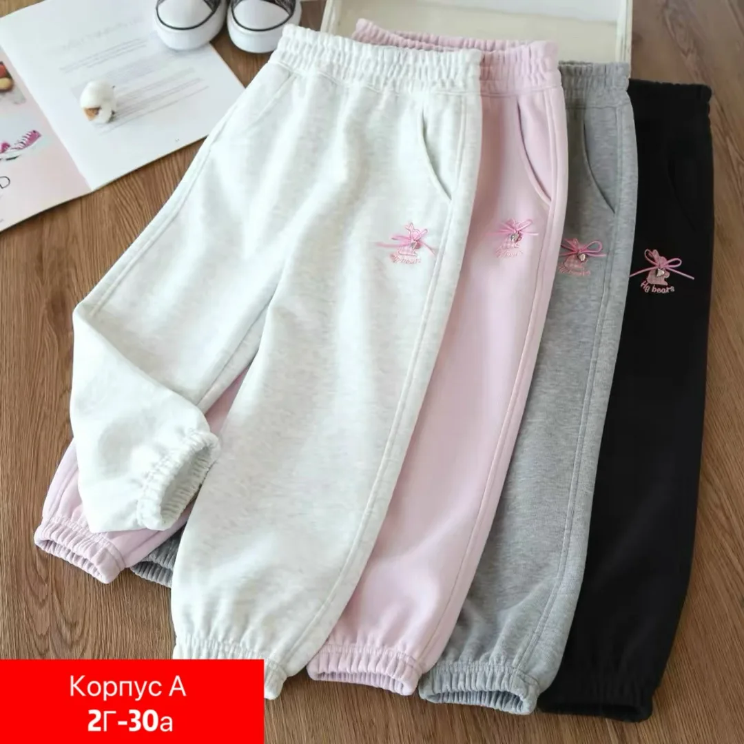 Спортивные штаны из двухнитки, подходят для повседневной носки — фото 2