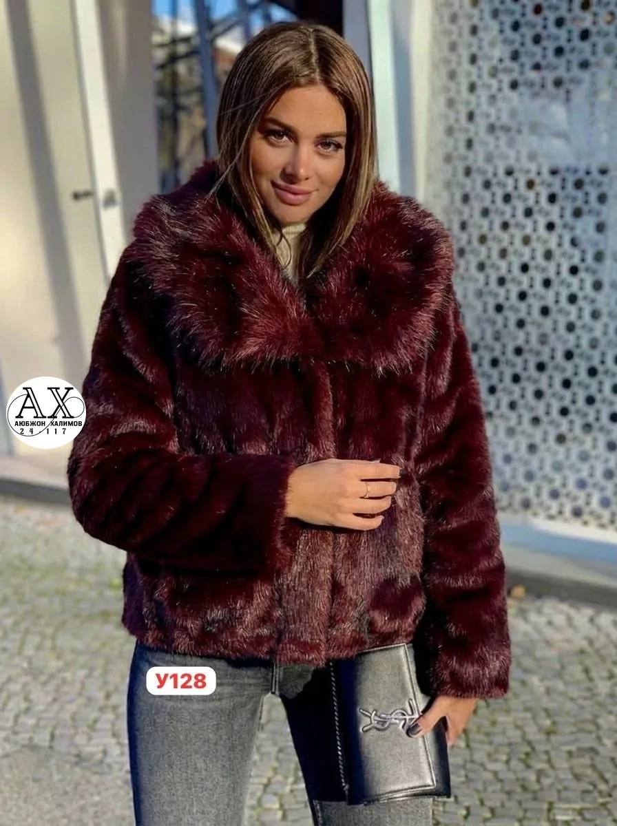 Одна из самых популярных шуба года эко мех — фото 3