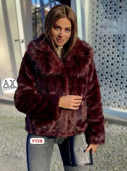 Одна из самых популярных шуба года эко мех — фото 3