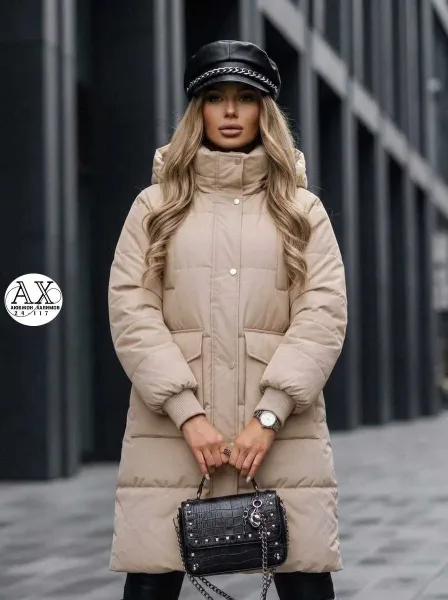 Женская утеплённая куртка — фото 6