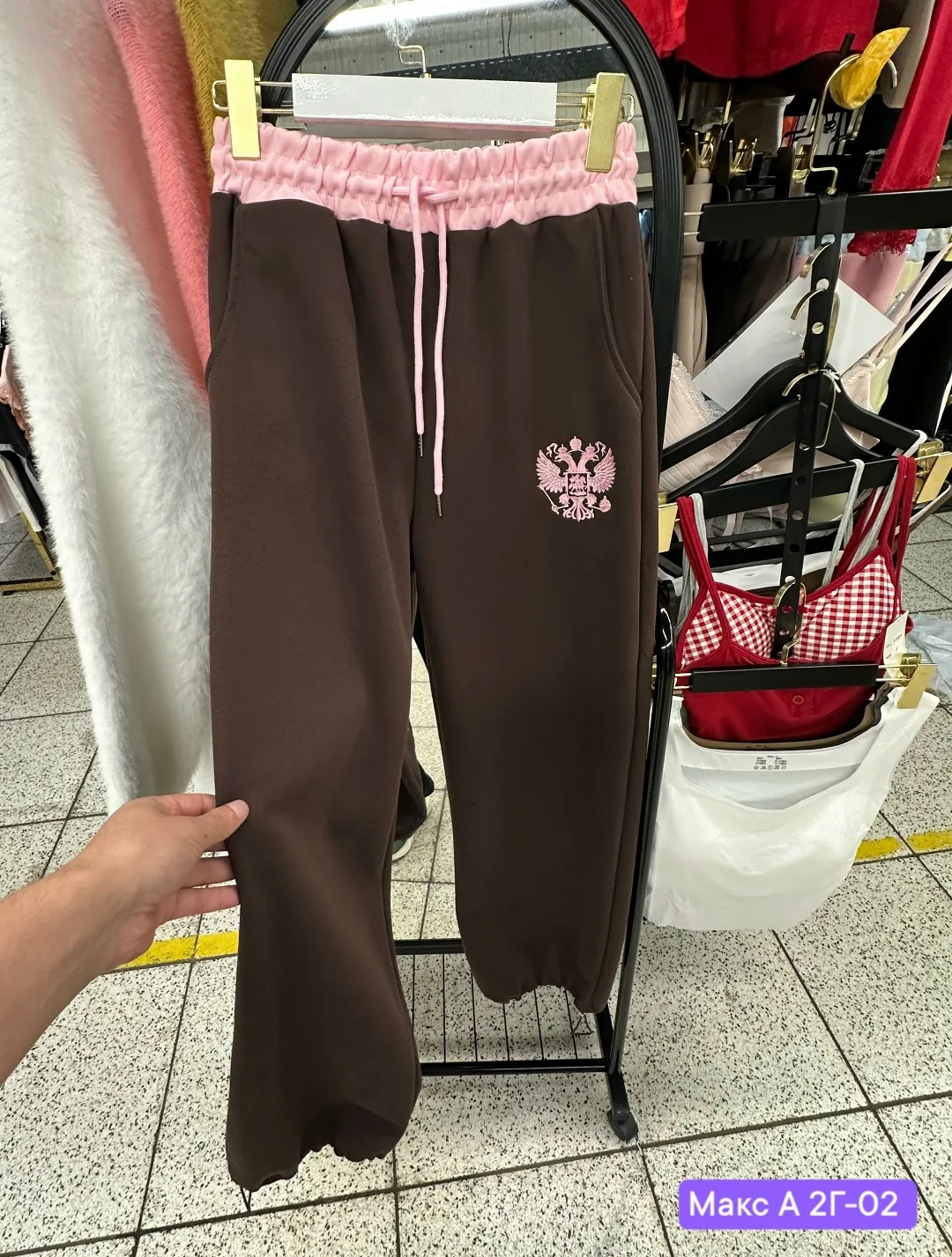 Куртка Женские спортивные штаны, двухнитка — фото 3