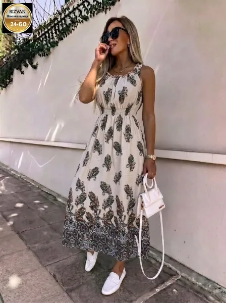 Платье ткань штапель призвоства Турция — фото 4
