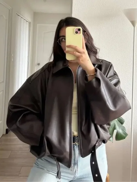 Premium Drop: Шоколадная косуха Oversize — фото 1