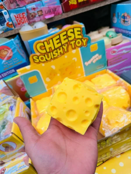 Игрушка Сквиш Сыр — фото 4
