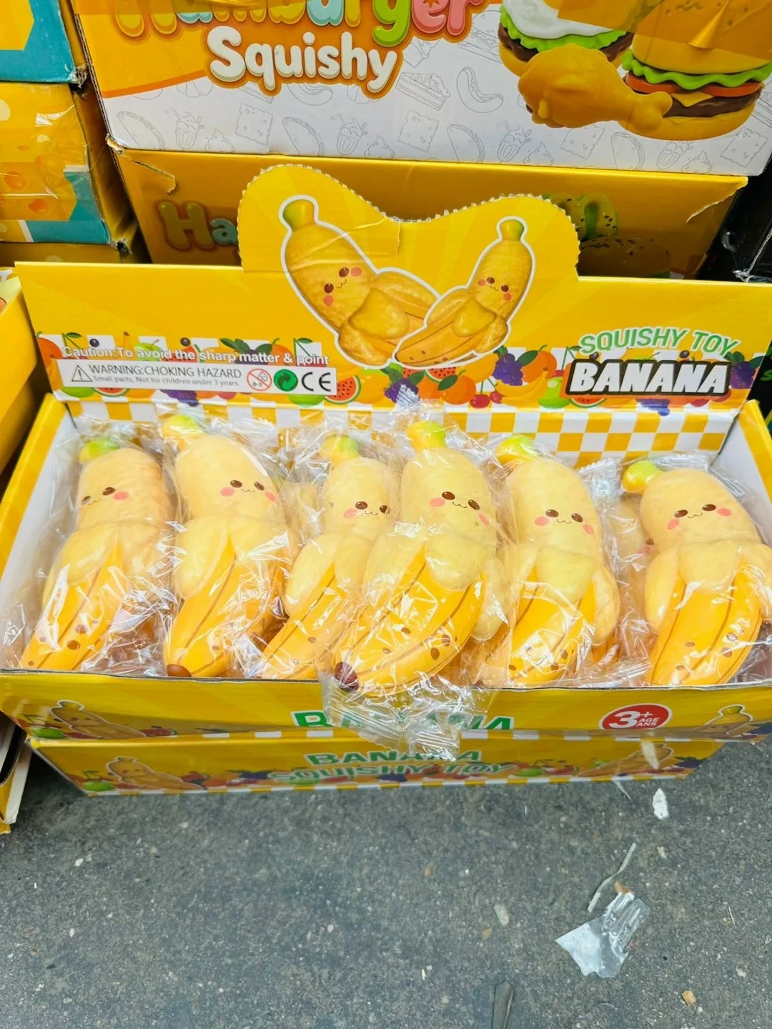 Игрушка Сквиш Банан — фото 1