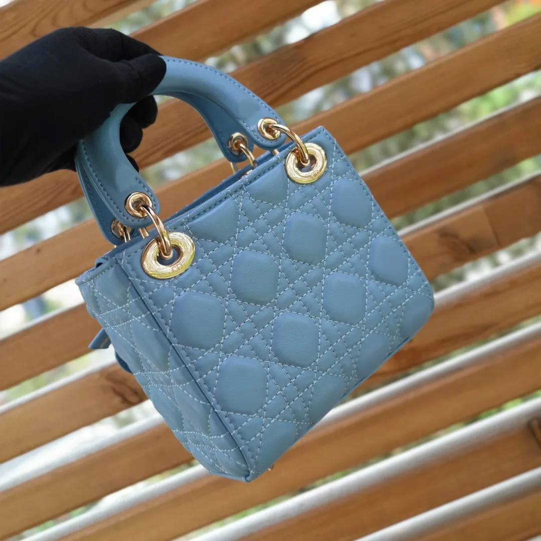 Кожаная сумка DIOR — фото 2