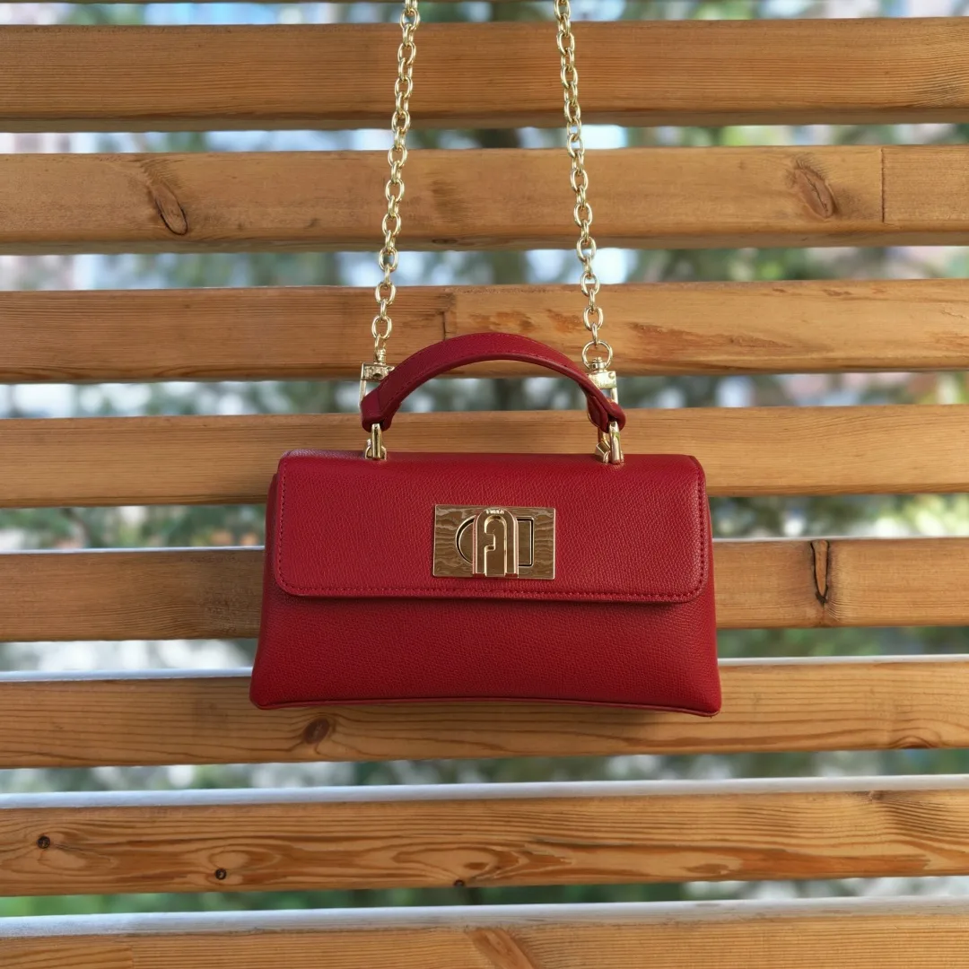 FURLA, сумка из экокожи люкс — фото 6