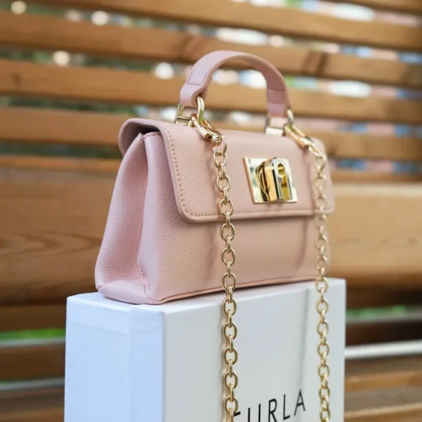 FURLA, сумка из экокожи люкс — фото 13