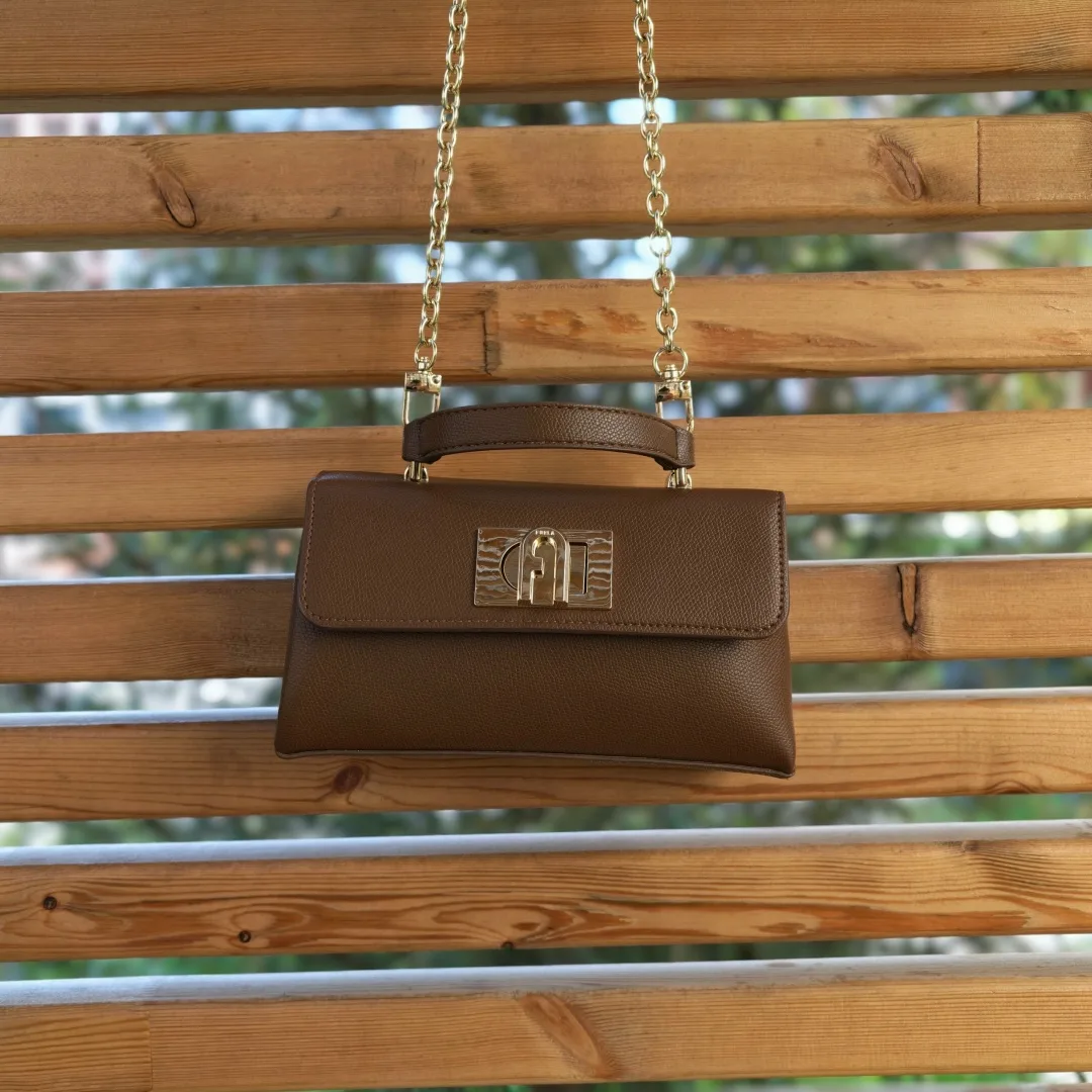 FURLA, сумка из экокожи люкс — фото 9