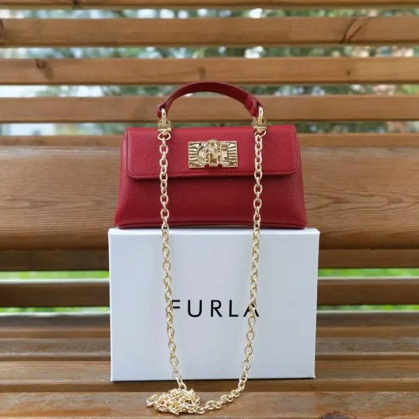 FURLA, сумка из экокожи люкс — фото 3