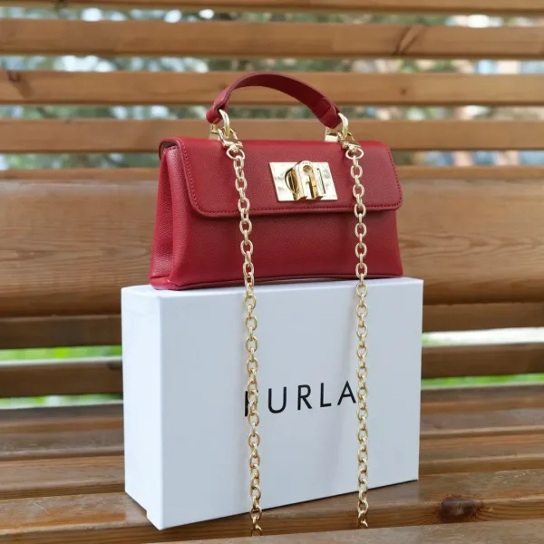 FURLA, сумка из экокожи люкс — фото 4