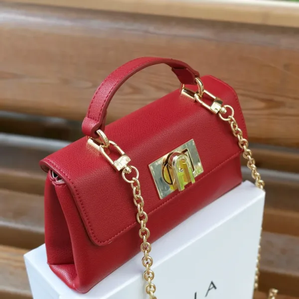 FURLA, сумка из экокожи люкс — фото 6