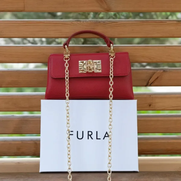 FURLA, сумка из экокожи люкс — фото 13