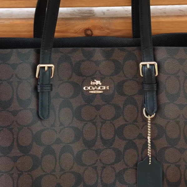 Сумка COACH, кожа — фото 9