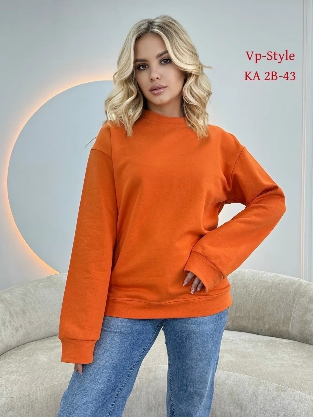 Свитер Место КА 2В-43, двухнитка — фото 2