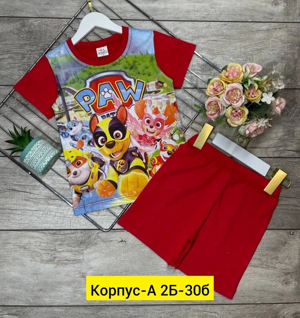 Костюм детский из хлопка — фото 8