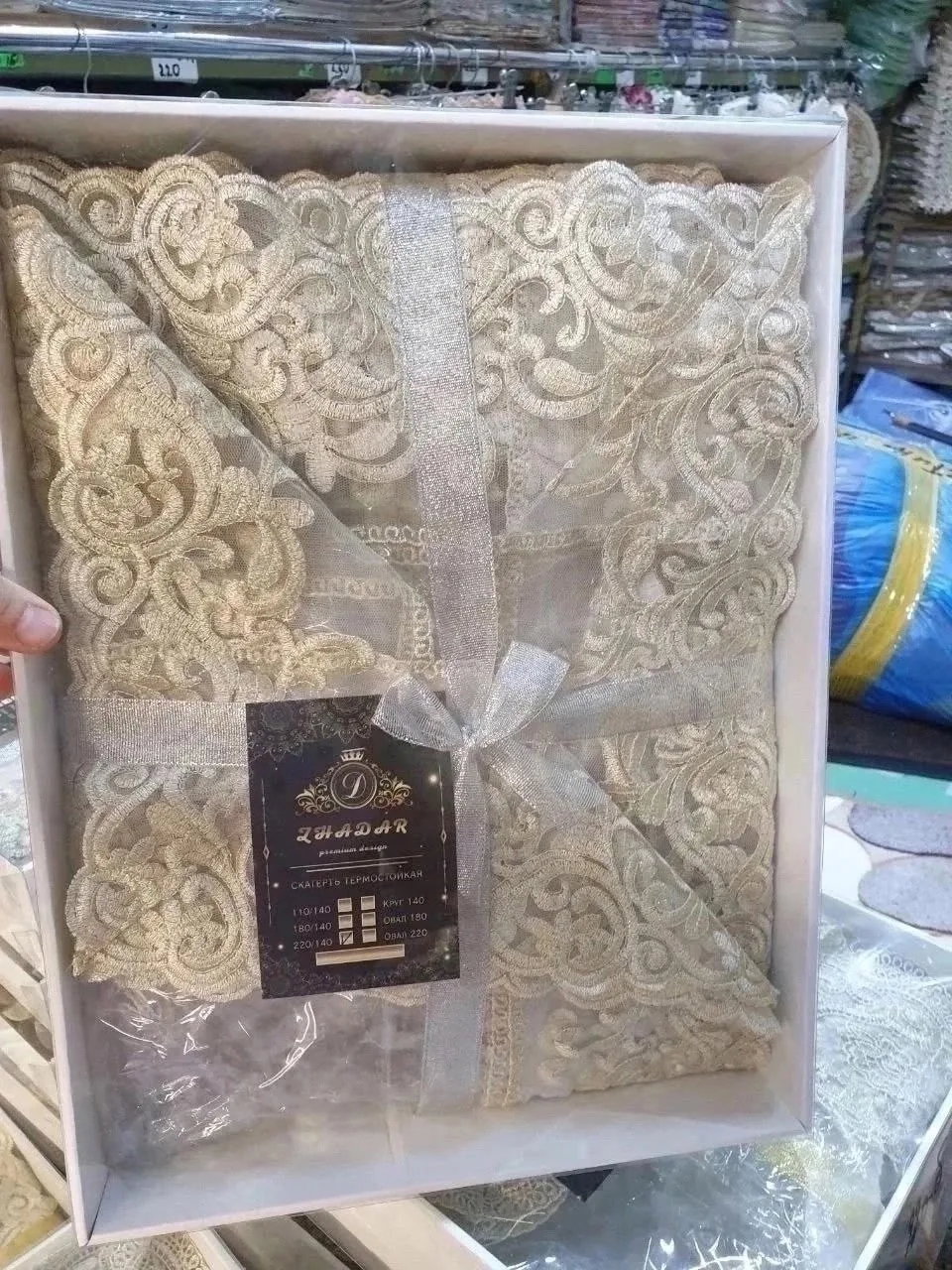 Силиконовые прозрачные скатерти — фото 1
