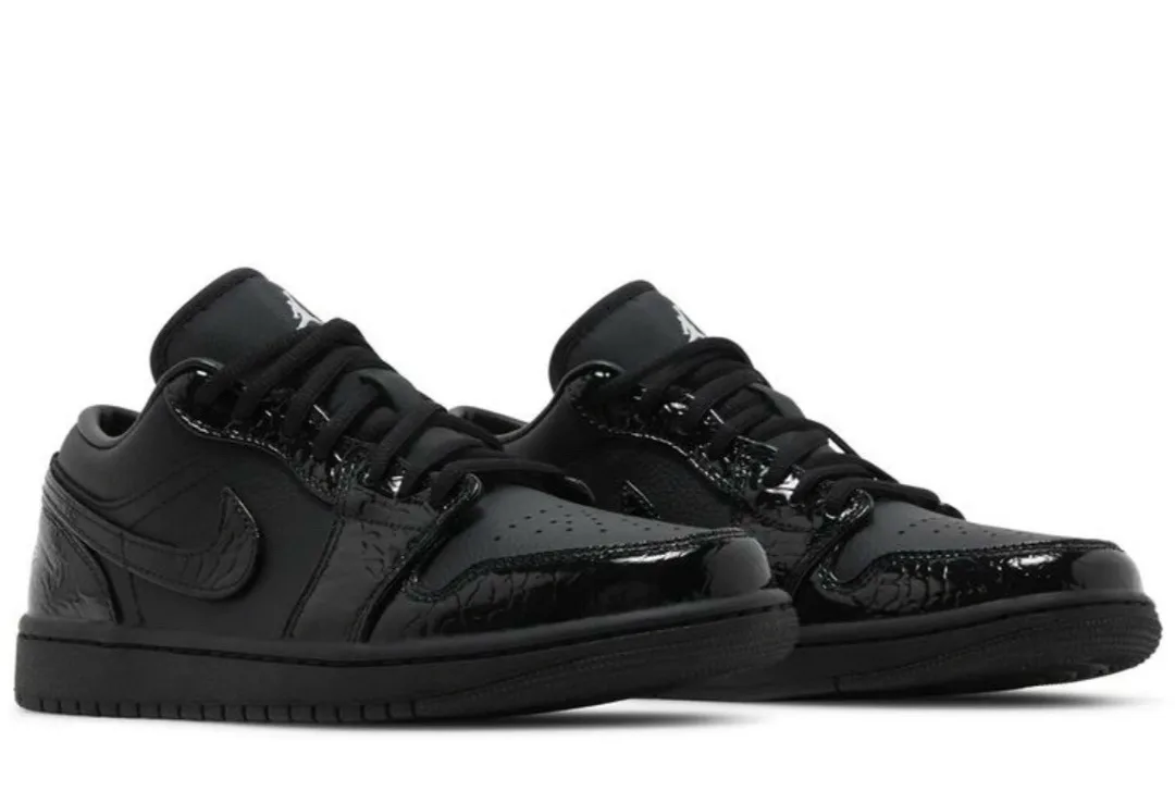 Air Jordan 1 Low AJ1 Кроссовки Чёрный — фото 6