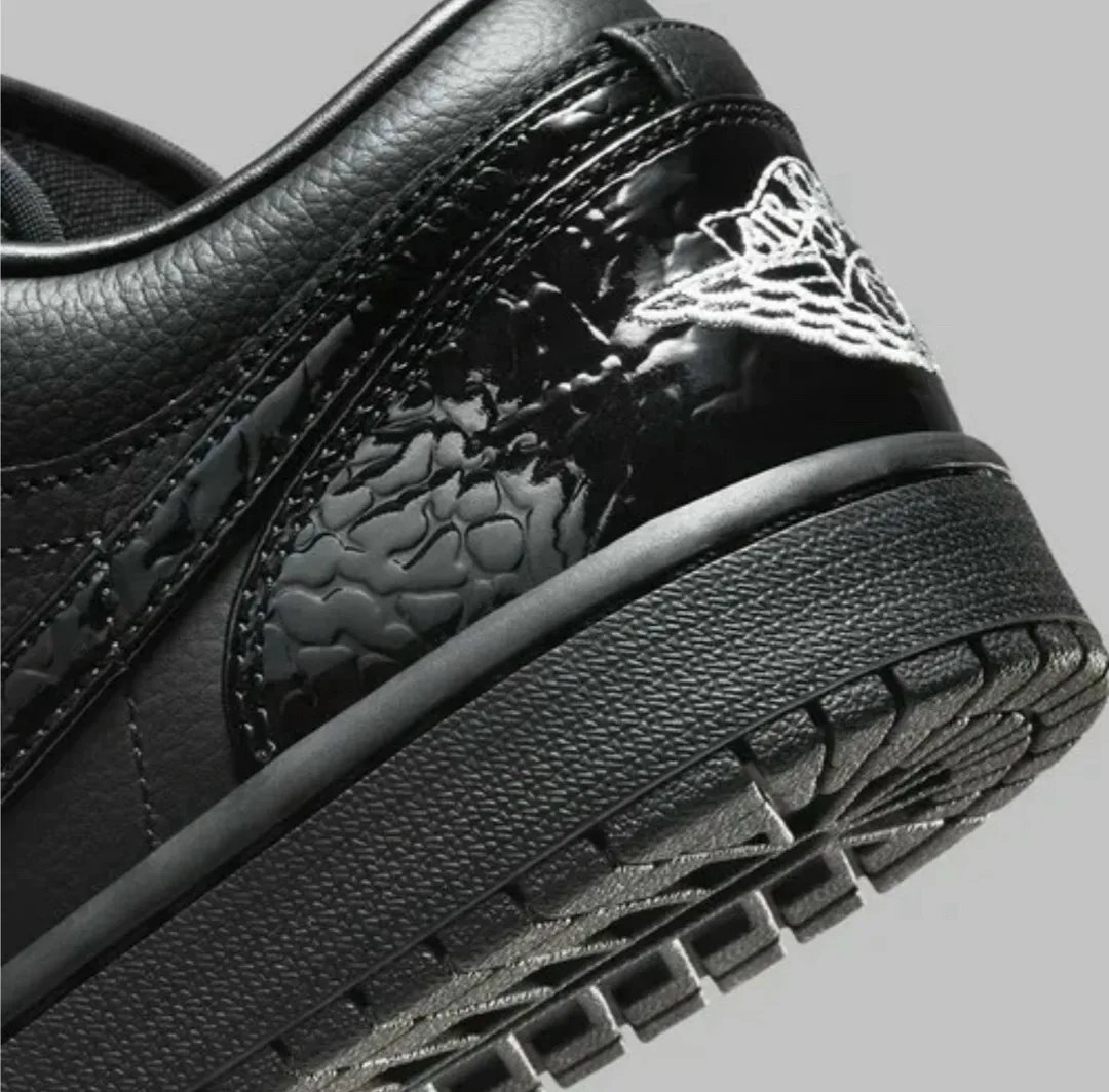 Air Jordan 1 Low AJ1 Кроссовки Чёрный — фото 8