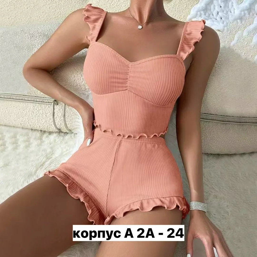 Пижама рубчик — фото 6