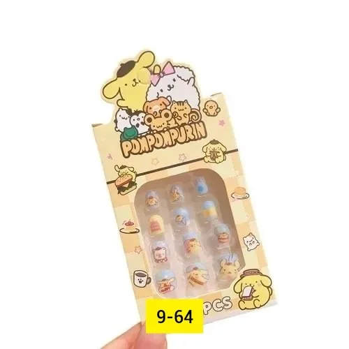 Sanrio мультфильм милые наклейки для ногтей для девочек — фото 1