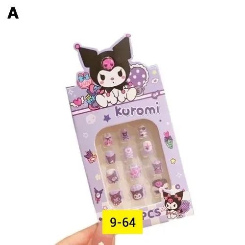 Sanrio мультфильм милые наклейки для ногтей для девочек — фото 2