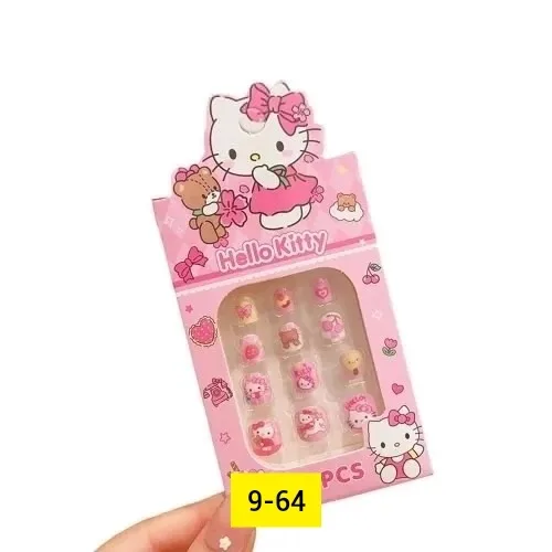 Sanrio мультфильм милые наклейки для ногтей для девочек — фото 7