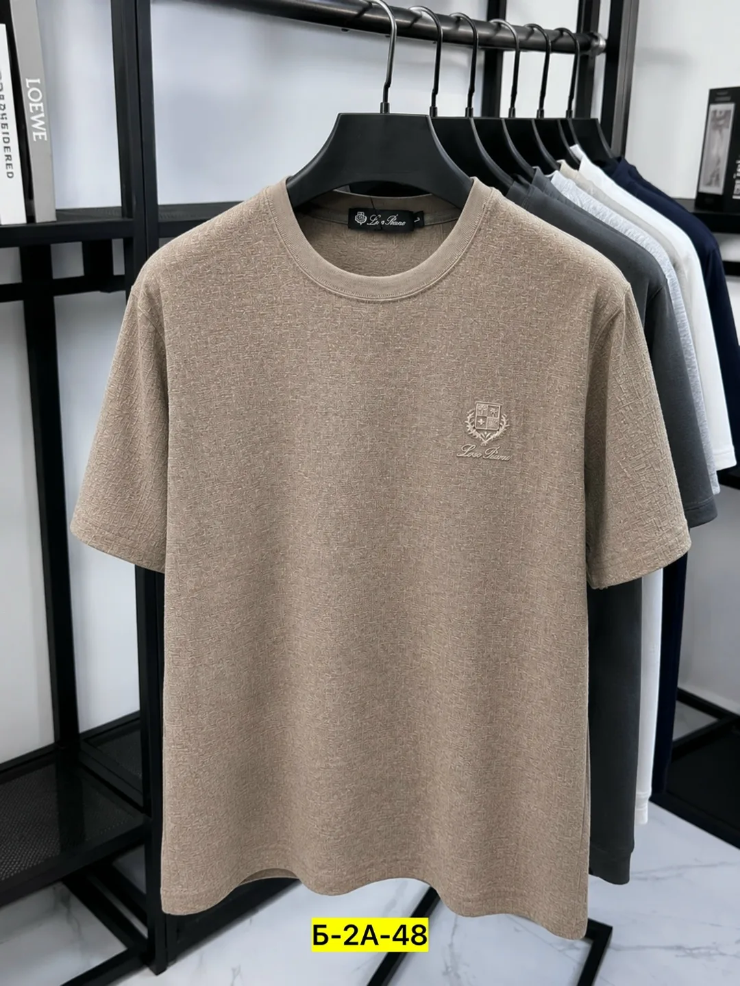 Мужская футболка из натурального хлопка — фото 1