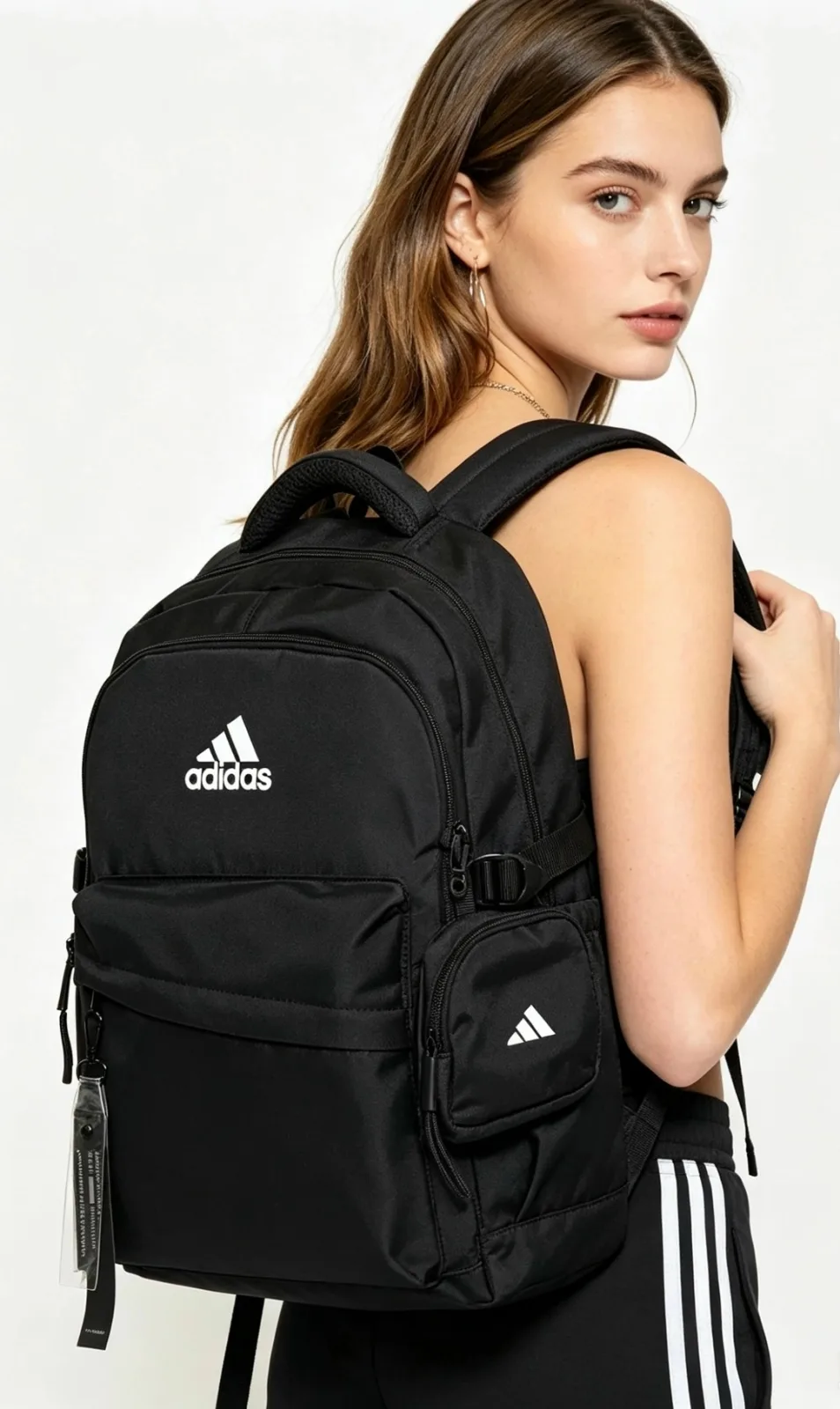 Рюкзак Adidas, городской многофункциональный, мужской — фото 9