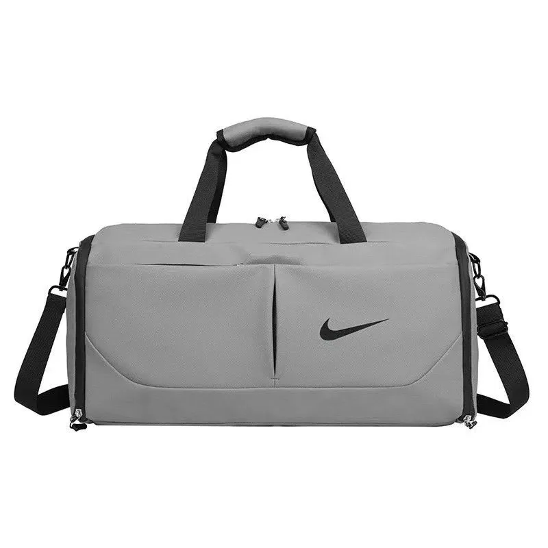 Сумка-мессенджер Nike с разделением на сухую и влажную зоны белая — фото 3