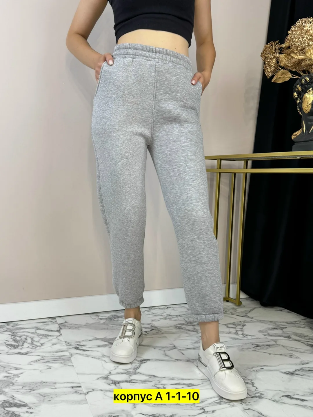 Спортивные штаны из хлопка, подходят — фото 4