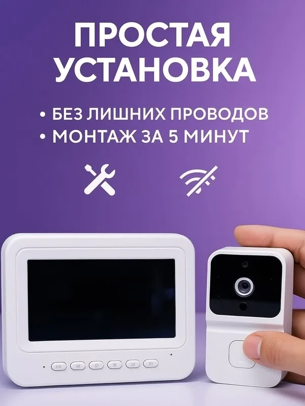 Беспроводной видеозвонок — фото 2