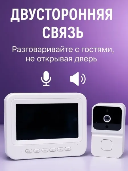 Беспроводной видеозвонок — фото 1