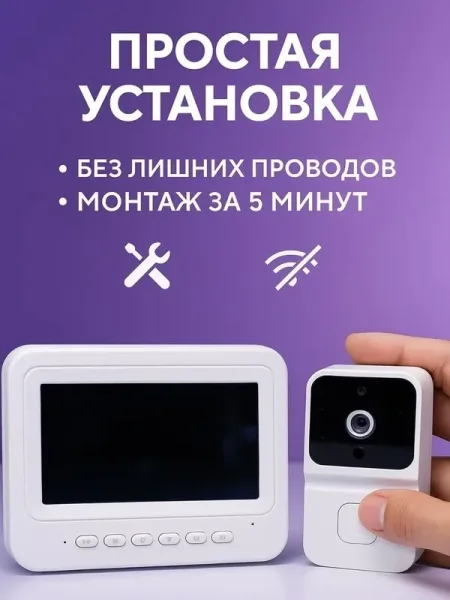 Беспроводной видеозвонок — фото 2