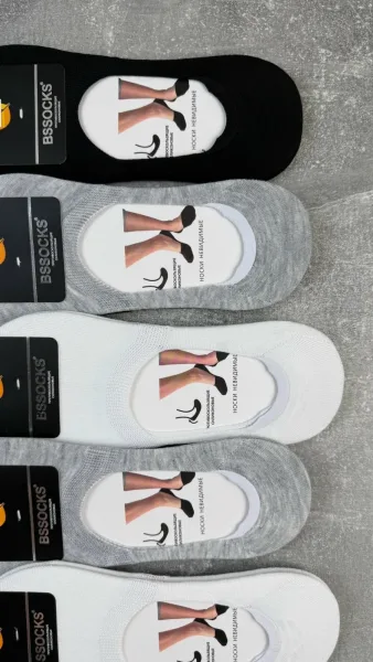 Носки-следки мужские из модала и хлопка — фото 2