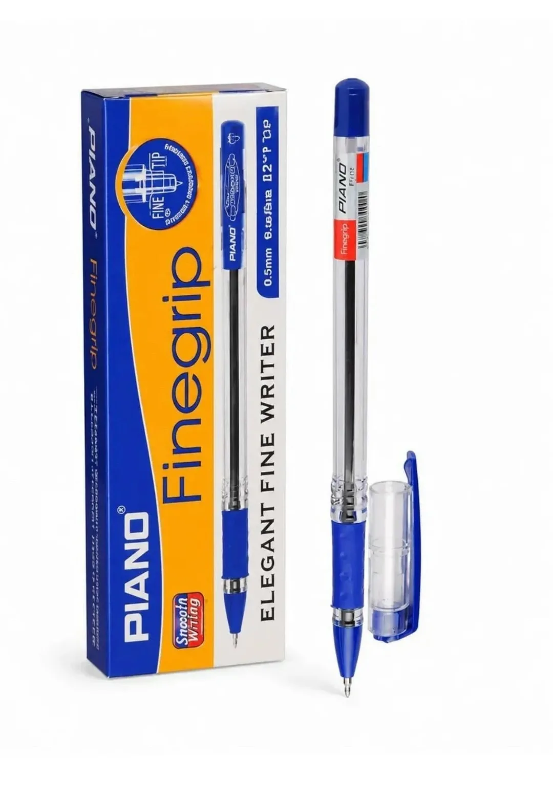 Ручка шариковая PIANO Finegrip Чёрный — фото 4