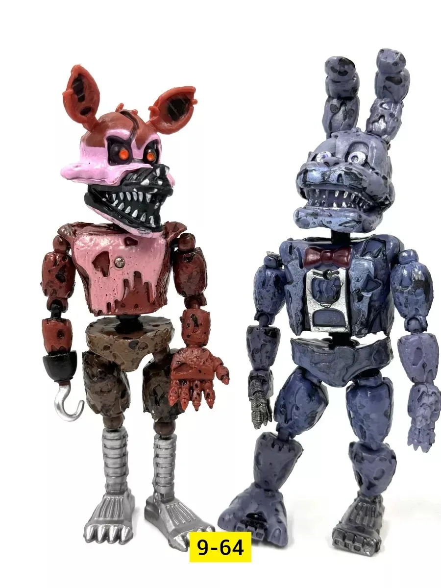 Набор из 6 светящихся фигурок персонажей из серии Five Nights — фото 5