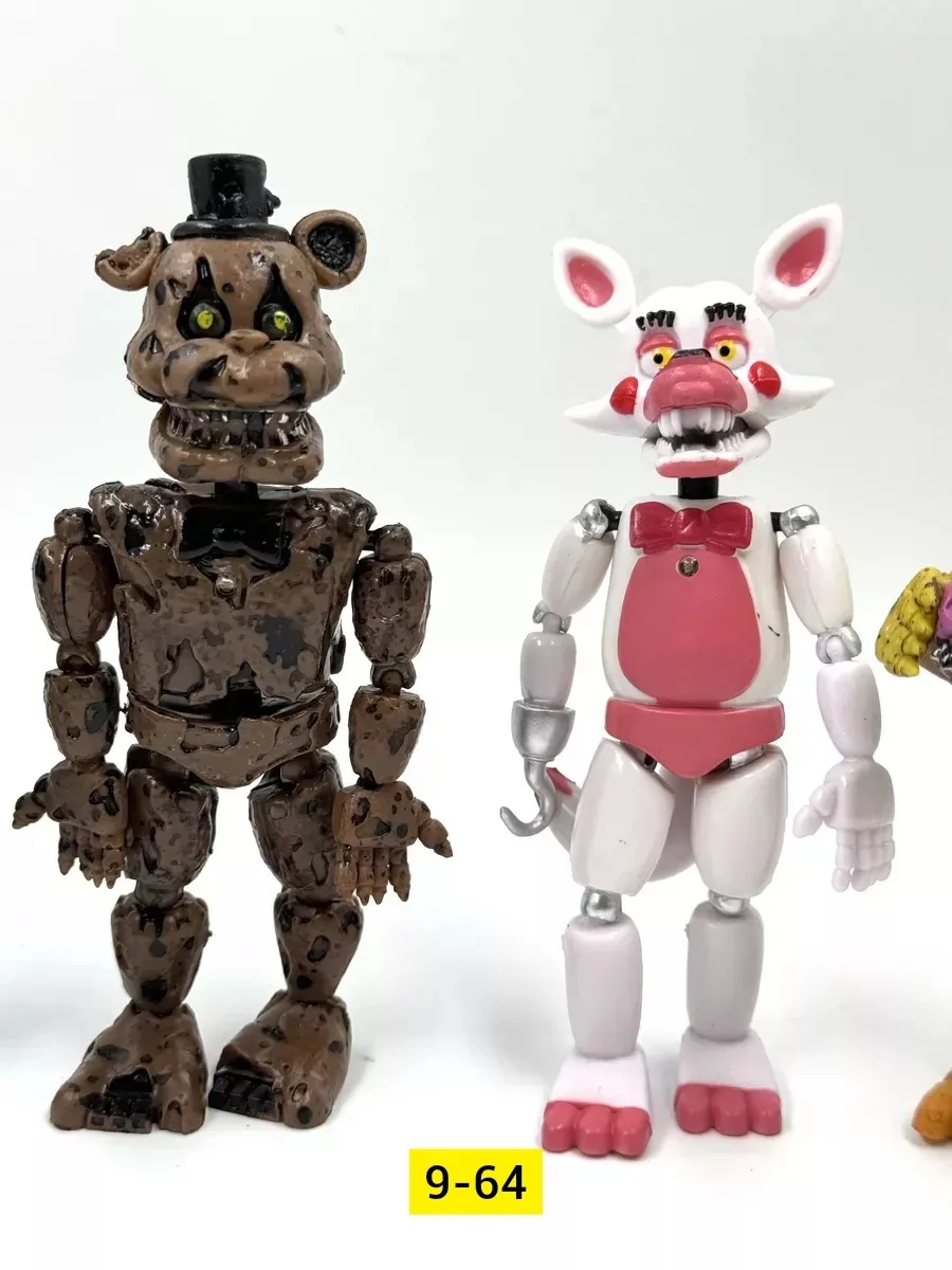 Набор из 6 светящихся фигурок персонажей из серии Five Nights — фото 6