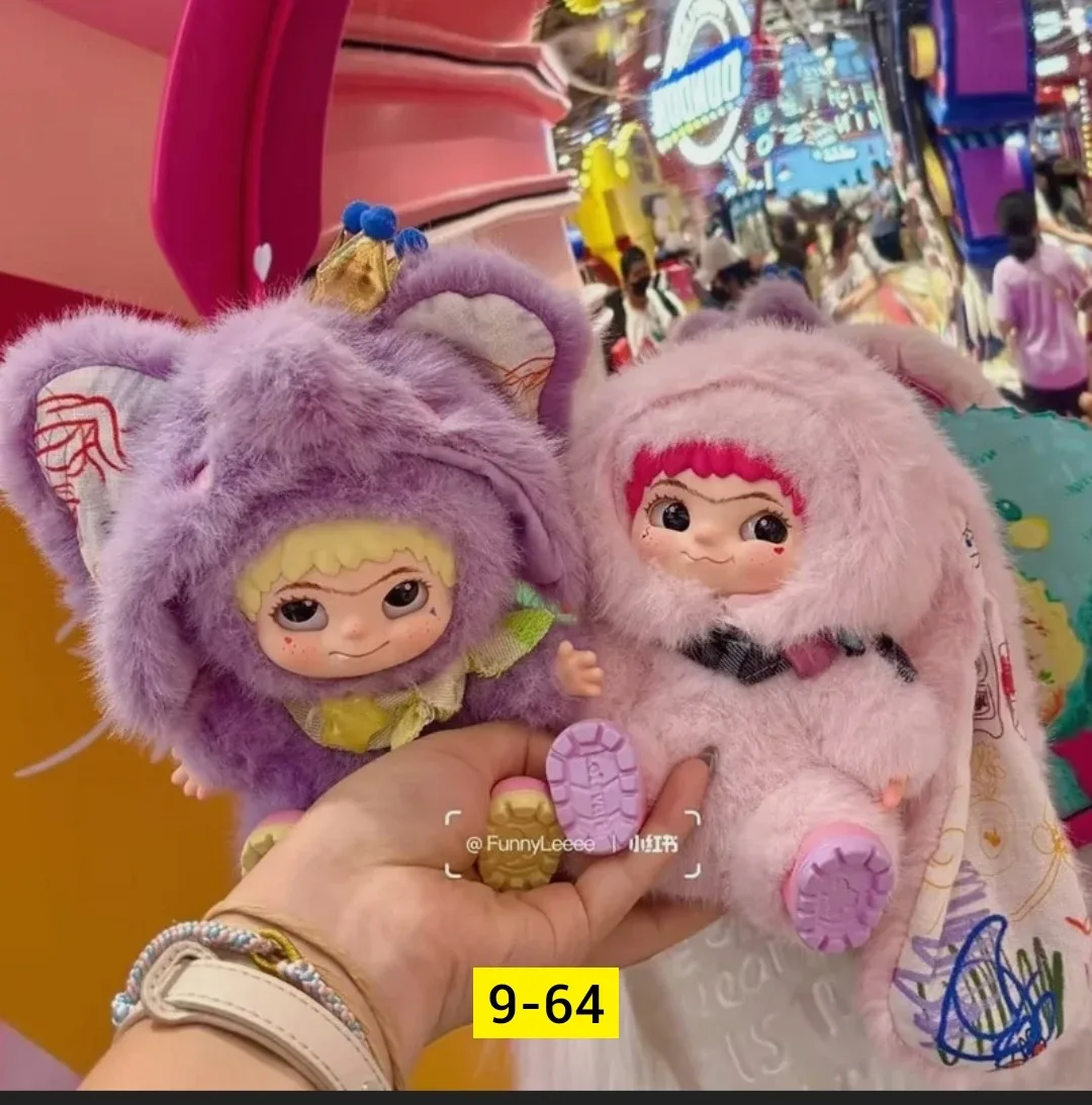Мягкая игрушка из шерсти в виде брелока-сюрприза — фото 4